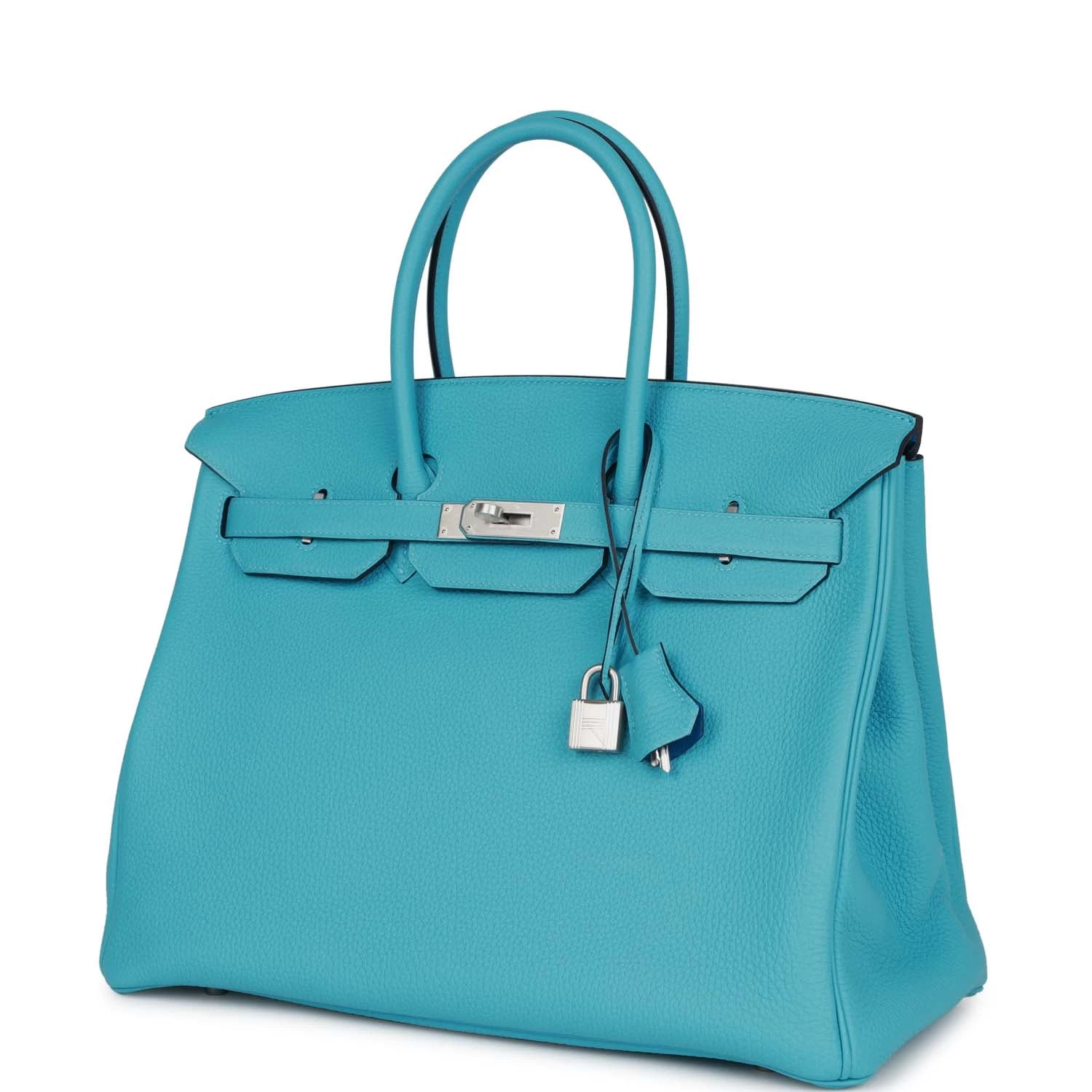 Hermès Hermes Special Order (HSS) Birkin 35 Bleu Du Nord Verso Togo Brushed Palladium Hardware 7 Hermès Hermes Special Order (HSS) Birkin 35 Bleu Du Nord Verso Togo Brushed Palladium Hardware - Image 5