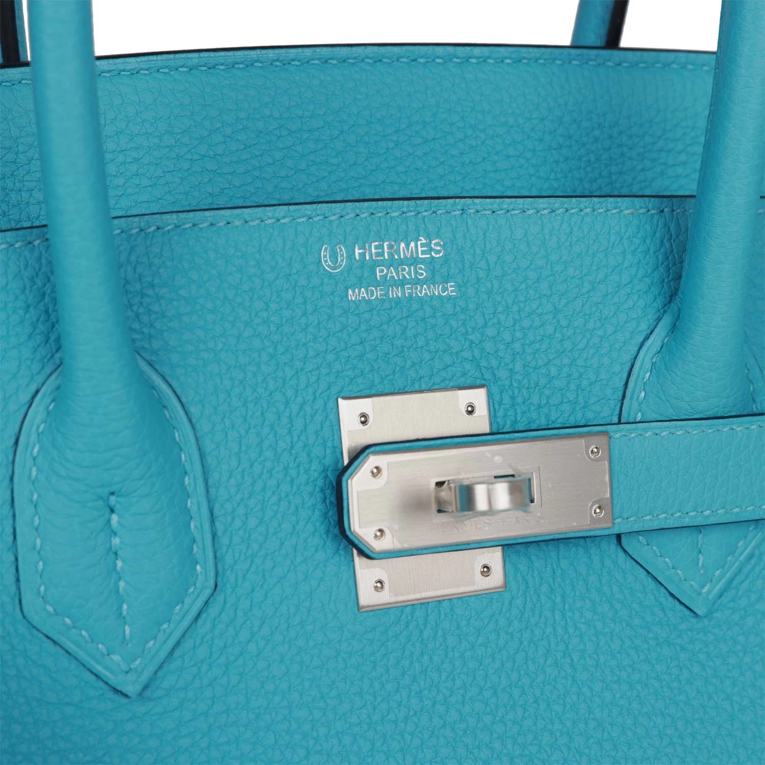 Hermès Hermes Special Order (HSS) Birkin 35 Bleu Du Nord Verso Togo Brushed Palladium Hardware 9 Hermès Hermes Special Order (HSS) Birkin 35 Bleu Du Nord Verso Togo Brushed Palladium Hardware - Image 7