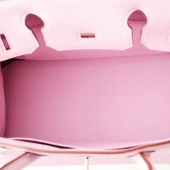 Hermès Hermes Birkin 30 Mauve Sylvestre Clemence Palladium Hardware -Online Bag Store H B 020722 2 09