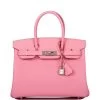 Hermès Hermes Birkin 30 Rose Confetti Epsom Palladium Hardware -Online Bag Store H B 051221 2 1