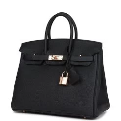 Hermès Hermes Birkin 25 Caban Togo Rose Gold Hardware 15 Hermès Hermes Birkin 25 Caban Togo Rose Gold Hardware -Online Bag Store H B 082622 1 05