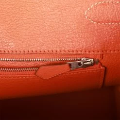 Hermès Vintage Hermes Birkin 35 Parchemin Togo And Leopard Troika Palladium Hardware 19 Hermès Vintage Hermes Birkin 35 Parchemin Togo And Leopard Troika Palladium Hardware -Online Bag Store H B 100622 1 10