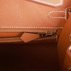 Hermès Hermes Birkin Sellier 25 Gold Epsom Gold Hardware 19 Hermès Hermes Birkin Sellier 25 Gold Epsom Gold Hardware -Online Bag Store H B 112221 1 10