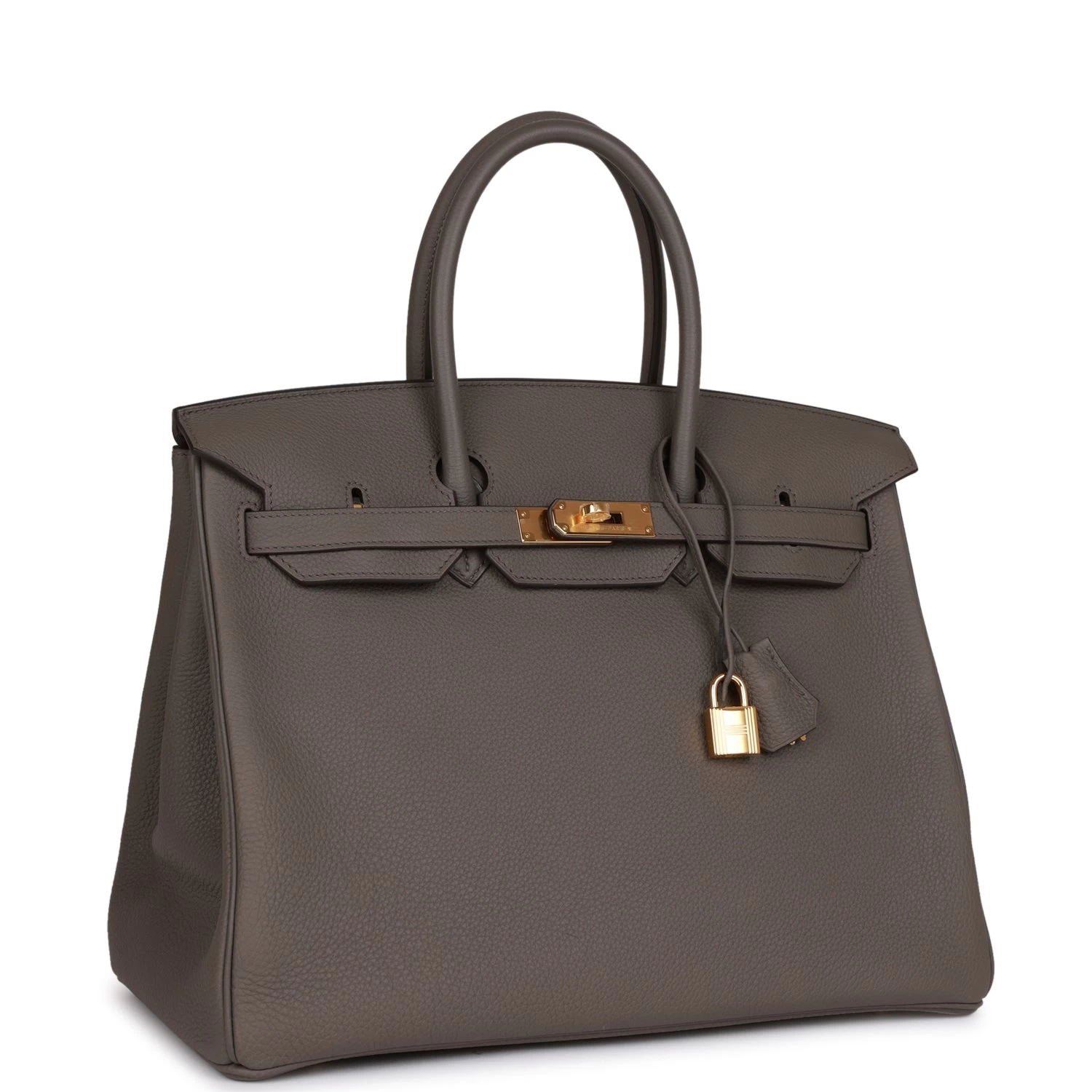 Hermès Hermes Birkin 35 Etain Togo Gold Hardware 4 Hermès Hermes Birkin 35 Etain Togo Gold Hardware - Image 2