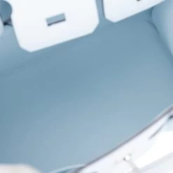 Hermès Hermes Birkin Sellier 25 Bleu Brume Epsom Palladium Hardware -Online Bag Store H B 121521 2 7