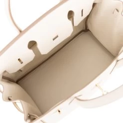 Hermès Hermes Birkin 30 Craie Togo Rose Gold Hardware -Online Bag Store H B 122021 5 8