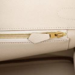 Hermès Hermes Birkin 30 Craie Togo Rose Gold Hardware -Online Bag Store H B 122021 5 9