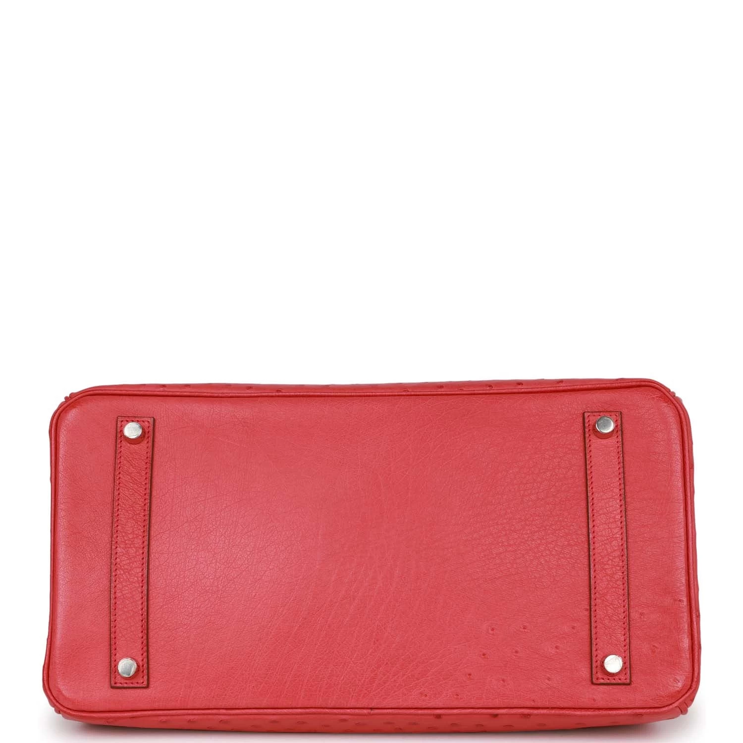 Hermès Pre-owned Hermes Birkin 35 Bougainvillea Ostrich Palladium Hardware 8 Hermès Pre-owned Hermes Birkin 35 Bougainvillea Ostrich Palladium Hardware - Image 6