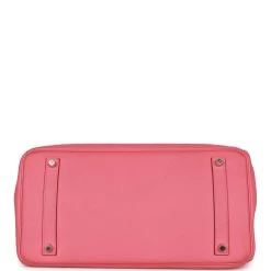 Hermès Pre-owned Hermes Birkin 35 Rose Lipstick Togo Palladium Hardware -Online Bag Store H B 230407 3 06
