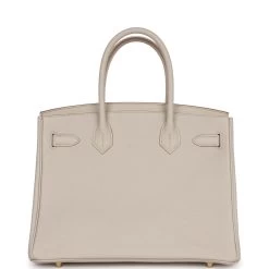 Hermès Hermes 3 En 1 Birkin 30 Beton Togo And Swift Gold Hardware -Online Bag Store H B 230516 1 IG 05