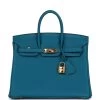 Hermès Pre-owned Hermes Birkin 25 Colvert Togo Gold Hardware -Online Bag Store H B 230523 1 HH 01