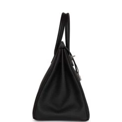 Hermès Hermes Birkin 35 Black Togo Palladium Hardware -Online Bag Store H B 230621 2 03