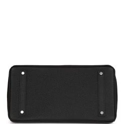 Hermès Hermes Birkin 35 Black Togo Palladium Hardware -Online Bag Store H B 230621 2 05