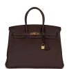 Hermès Hermes Birkin 35 Rouge Sellier Clemence Gold Hardware 1 Hermès Hermes Birkin 35 Rouge Sellier Clemence Gold Hardware -Online Bag Store H B 230622 6 01