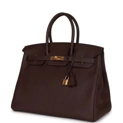 Hermès Hermes Birkin 35 Rouge Sellier Clemence Gold Hardware -Online Bag Store H B 230622 6 03