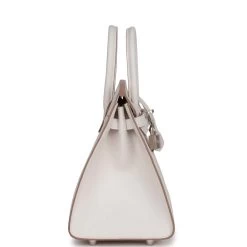 Hermès Hermes Birkin Sellier 25 Gris Pale Epsom Palladium Hardware 14 Hermès Hermes Birkin Sellier 25 Gris Pale Epsom Palladium Hardware -Online Bag Store H B 230705 3 04