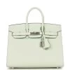 Hermès Hermes Birkin Sellier 25 Vert Fizz Epsom Palladium Hardware 1 Hermès Hermes Birkin Sellier 25 Vert Fizz Epsom Palladium Hardware -Online Bag Store H B 230726 1 BD 01