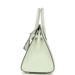 Hermès Hermes Birkin Sellier 25 Vert Fizz Epsom Palladium Hardware -Online Bag Store H B 230726 1 BD 04