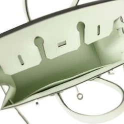 Hermès Hermes Birkin Sellier 25 Vert Fizz Epsom Palladium Hardware -Online Bag Store H B 230726 1 BD 11