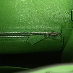Hermès Hermes Birkin 25 Vert Yucca Togo Palladium Hardware -Online Bag Store H B 230824 1 10