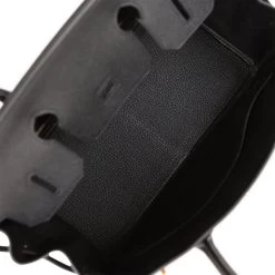 Hermès Hermes Birkin 30 Black Epsom Gold Hardware -Online Bag Store H B 230828 4 09