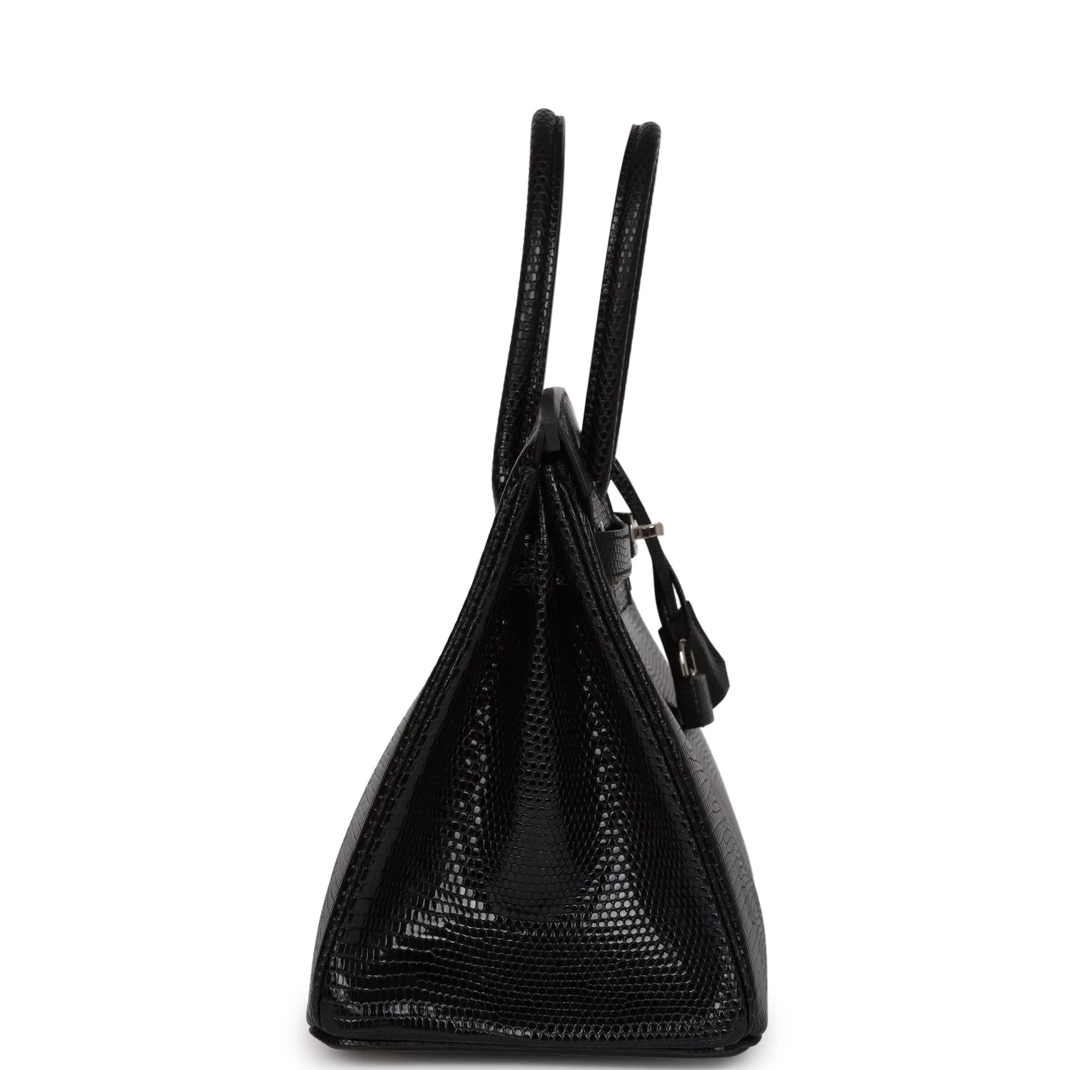 Hermès Hermes Birkin 30 Black Niloticus Lizard Palladium Hardware 5 Hermès Hermes Birkin 30 Black Niloticus Lizard Palladium Hardware - Image 3