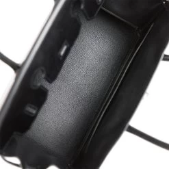 Hermès Hermes Birkin 30 Black Niloticus Lizard Palladium Hardware 18 Hermès Hermes Birkin 30 Black Niloticus Lizard Palladium Hardware -Online Bag Store H B 230831 2 09