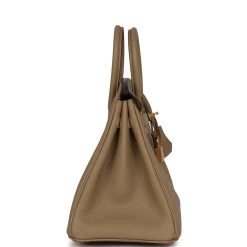 Hermès Hermes Birkin 25 Beige Marfa Togo Gold Hardware -Online Bag Store H B 230901 1 04
