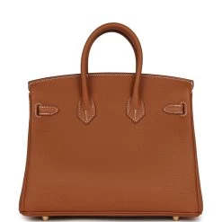 Hermès Hermes Birkin 25 Gold Togo Gold Hardware -Online Bag Store H B 230925 1 05