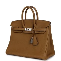 Hermès Hermes Birkin 25 Bronze D'or Verso Togo Palladium Hardware 15 Hermès Hermes Birkin 25 Bronze D'or Verso Togo Palladium Hardware -Online Bag Store H B 231024 4 03