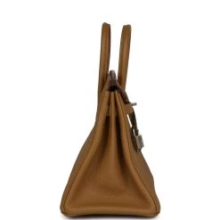 Hermès Hermes Birkin 25 Bronze D'or Verso Togo Palladium Hardware 13 Hermès Hermes Birkin 25 Bronze D'or Verso Togo Palladium Hardware -Online Bag Store H B 231024 4 04