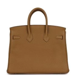 Hermès Hermes Birkin 25 Bronze D'or Verso Togo Palladium Hardware 14 Hermès Hermes Birkin 25 Bronze D'or Verso Togo Palladium Hardware -Online Bag Store H B 231024 4 05