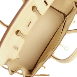 Hermès Hermes Special Order (HSS) Birkin 25 Vanille Matte Alligator Brushed Gold Hardware 18 Hermès Hermes Special Order (HSS) Birkin 25 Vanille Matte Alligator Brushed Gold Hardware -Online Bag Store H B 231027 1 NN 09