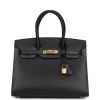 Hermès Hermes Birkin Sellier 30 Black Veau Madame Gold Hardware 1 Hermès Hermes Birkin Sellier 30 Black Veau Madame Gold Hardware -Online Bag Store H B 231101 1 VK 01