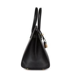 Hermès Hermes Birkin Sellier 30 Black Veau Madame Gold Hardware 13 Hermès Hermes Birkin Sellier 30 Black Veau Madame Gold Hardware -Online Bag Store H B 231101 1 VK 04
