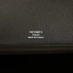 Hermès Pre-owned Hermes Birkin Club 35 Vert Bronze, Blue Thalassa, Fauve Barenia Fjord & Ottomane Palladium Hardware -Online Bag Store H B 231102 1 08 2e19c2c0 5a0b 49c4 a836 aebec5e11f4a