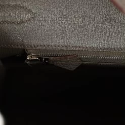 Hermès Pre-owned Hermes Birkin Club 35 Vert Bronze, Blue Thalassa, Fauve Barenia Fjord & Ottomane Palladium Hardware -Online Bag Store H B 231102 1 09 9cbf3eb7 9e7b 43bb 8937 21e76a585bb5