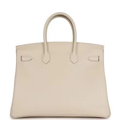Hermès Hermes Birkin 35 Craie Epsom Gold Hardware -Online Bag Store H B 231102 5 05