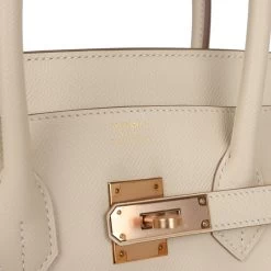Hermès Hermes Birkin 35 Craie Epsom Gold Hardware -Online Bag Store H B 231102 5 08