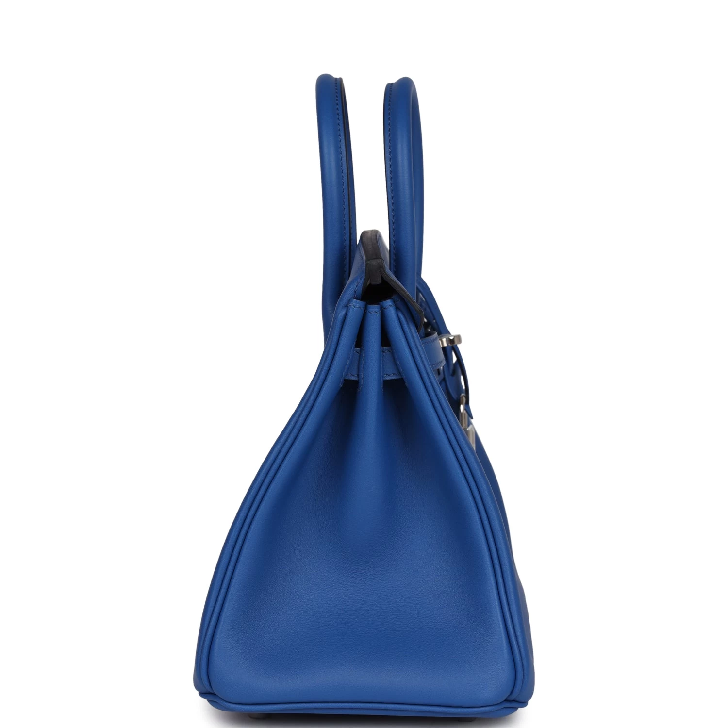 Hermès Hermes Birkin 25 Bleu France Swift Palladium Hardware 5 Hermès Hermes Birkin 25 Bleu France Swift Palladium Hardware - Image 3
