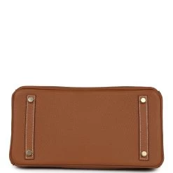 Hermès Hermes Birkin 30 Gold Togo Gold Hardware -Online Bag Store H B 231219 3 06