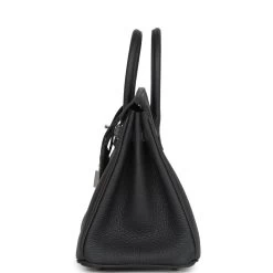 Hermès Hermes Birkin 25 Black Togo Palladium Hardware -Online Bag Store H B 231220 2 04