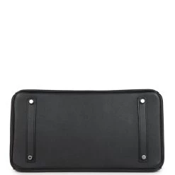 Hermès Pre-owned Hermes Birkin 35 Black Epsom Palladium Hardware -Online Bag Store H B 231226 1 16