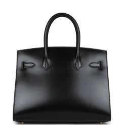 Hermès Hermes Birkin Sellier 30 Black Box Gold Hardware -Online Bag Store H B 231227 1 VS 05