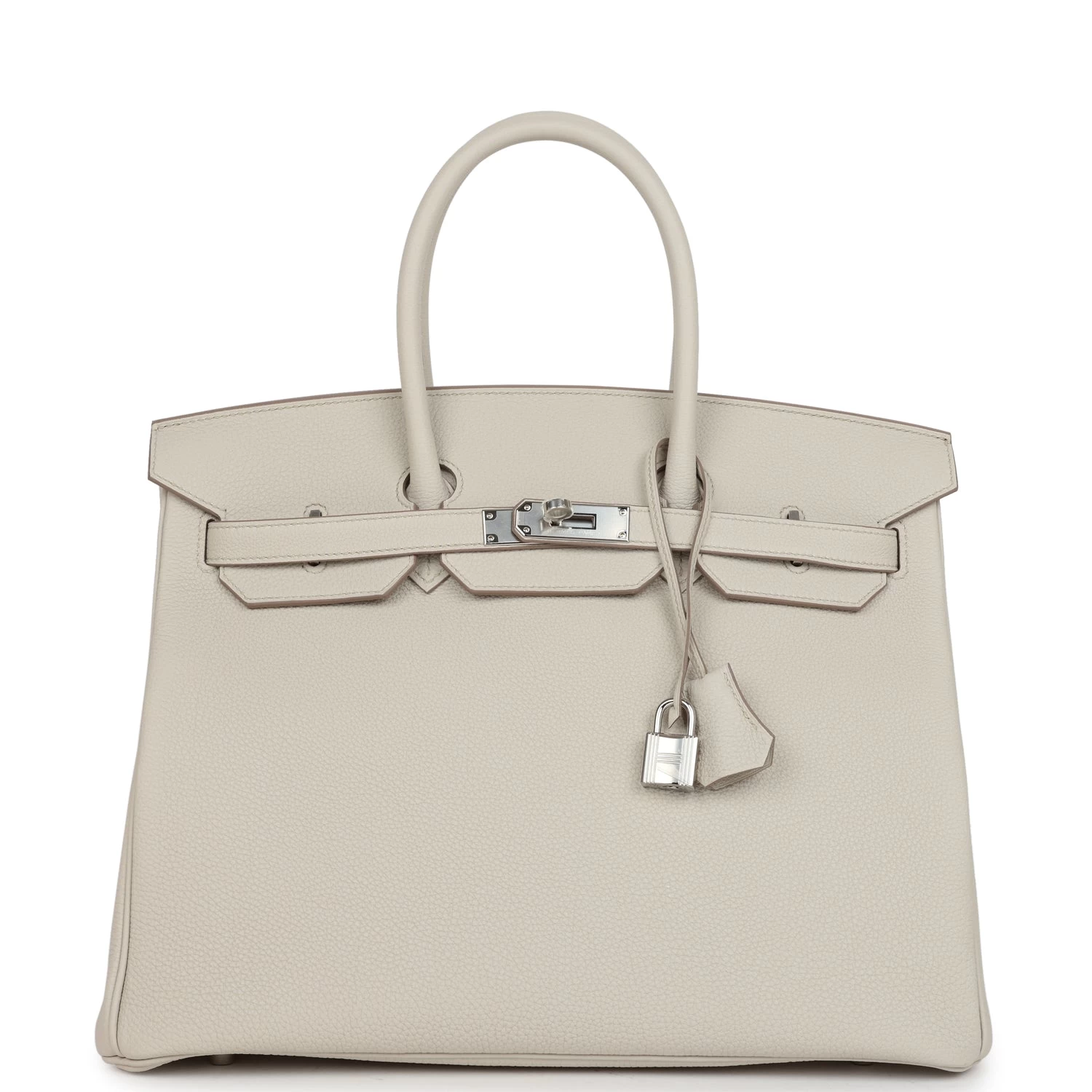 Hermès Hermes Birkin 35 Beton Togo Palladium Hardware 3 Hermès Hermes Birkin 35 Beton Togo Palladium Hardware