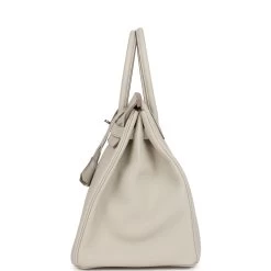 Hermès Hermes Birkin 35 Beton Togo Palladium Hardware 13 Hermès Hermes Birkin 35 Beton Togo Palladium Hardware -Online Bag Store H B 231227 5 04