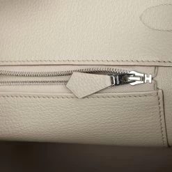 Hermès Hermes Birkin 35 Beton Togo Palladium Hardware 19 Hermès Hermes Birkin 35 Beton Togo Palladium Hardware -Online Bag Store H B 231227 5 09