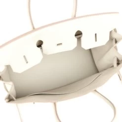 Hermès Hermes Birkin 35 Beton Togo Palladium Hardware 18 Hermès Hermes Birkin 35 Beton Togo Palladium Hardware -Online Bag Store H B 231227 5 10