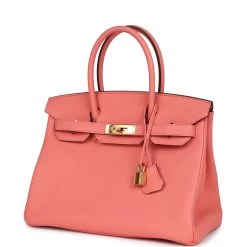 Hermès Hermes Special Order (HSS) Birkin 30 Rose Candy Togo Gold Hardware -Online Bag Store H B 240105 2 03