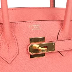 Hermès Hermes Special Order (HSS) Birkin 30 Rose Candy Togo Gold Hardware -Online Bag Store H B 240105 2 08